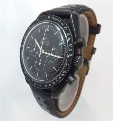 omega speedmaster black pvd|Omega Speedmaster black watch.